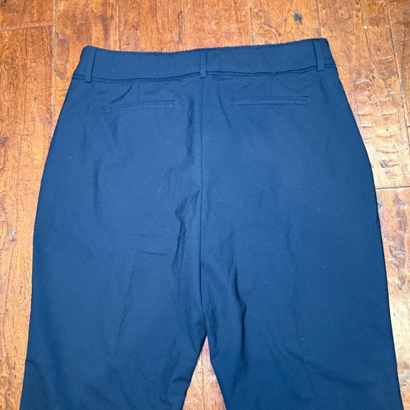 NWT J. Crew Crochet-Trimmed Pleated Trouser Item AQ778 Sz 14 Black - Picture 6 of 15